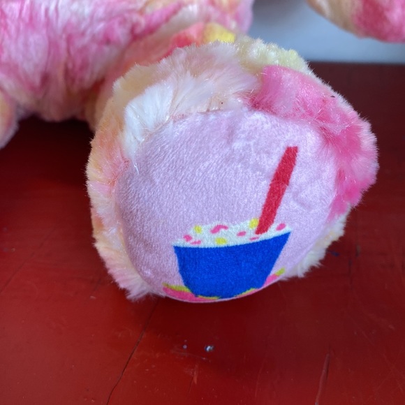 Pink Build A Bear Dairy Queen Strawberry Cheesecake Blizzard Ice Cream Plush Toy - Picture 6 of 6